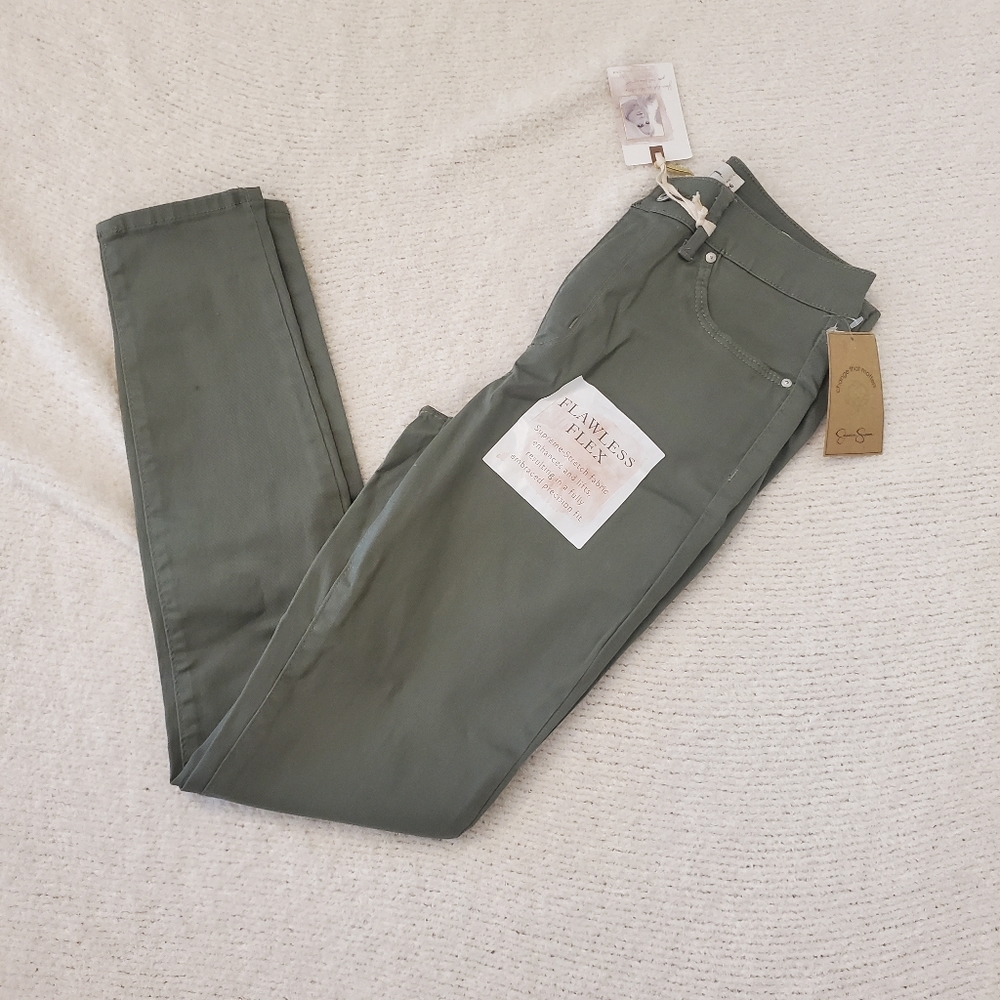 New Jessica Simpson olive green jeans